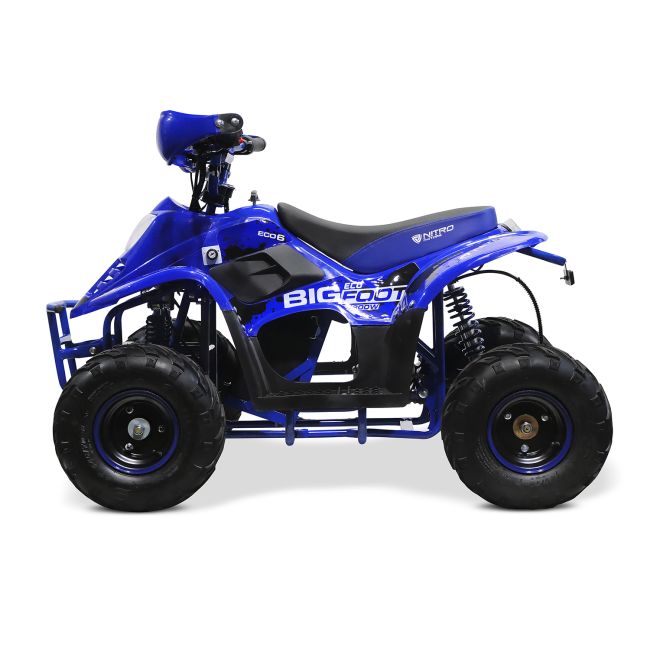 Atv Electric Eco Bigfoot 800w 36v Cu Baterie Detasabila  Albastru Kat00503