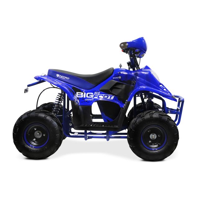 Atv Electric Eco Bigfoot 800w 36v Cu Baterie Detasabila  Albastru Kat00503