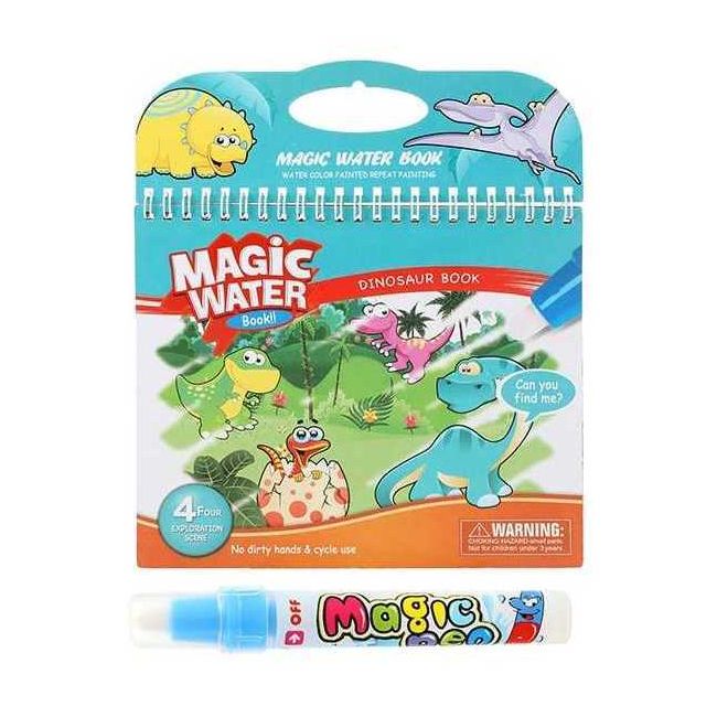 Carte de colorat cu apa Dino Toi-Toys TT46845B BBJTT46845B_Initiala
