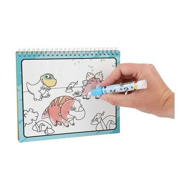 Carte de colorat cu apa Dino Toi-Toys TT46845B BBJTT46845B_Initiala