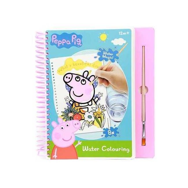 Carte de colorat cu apa Peppa Pig Toi-Toys TT31215A BBJTT31215A_Initiala
