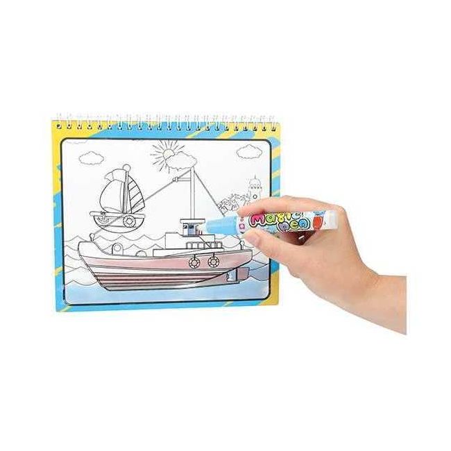 Carte de colorat cu apa Transport Toi-Toys TT46845C BBJTT46845C_Initiala