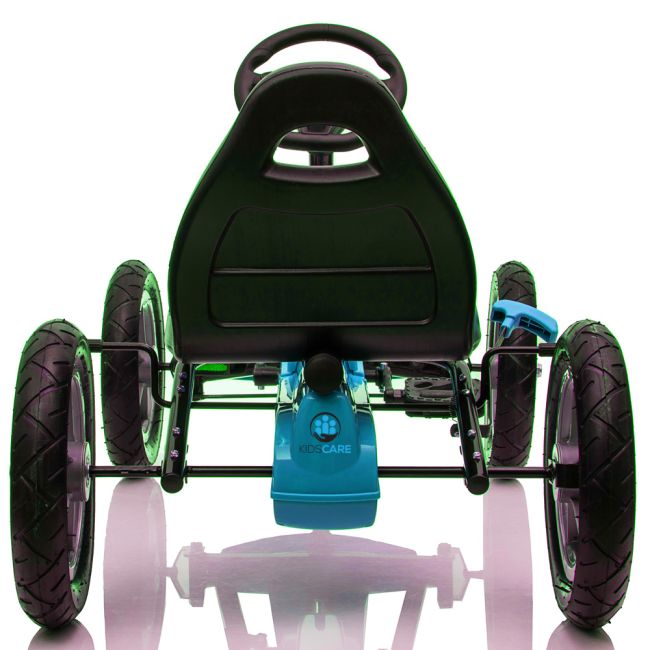 Kart cu pedale si roti gonflabile Karera Albastru Kidscare SUPKC_KareraB