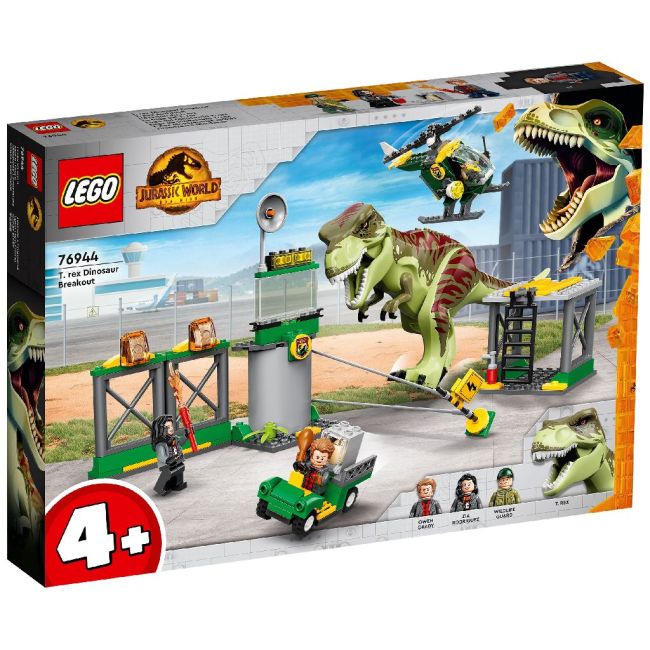 LEGO JURASSIC WORLD EVADAREA DINOZAURULUI T REX 76944 VIVLEGO76944