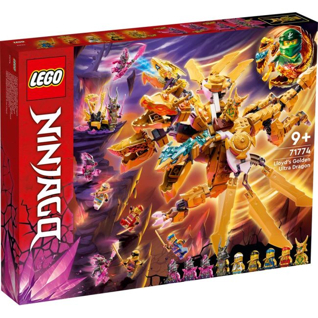 LEGO NINJAGO ULTRA DRAGONUL AURIU AL LUI LLOYD 71774 VIVLEGO71774