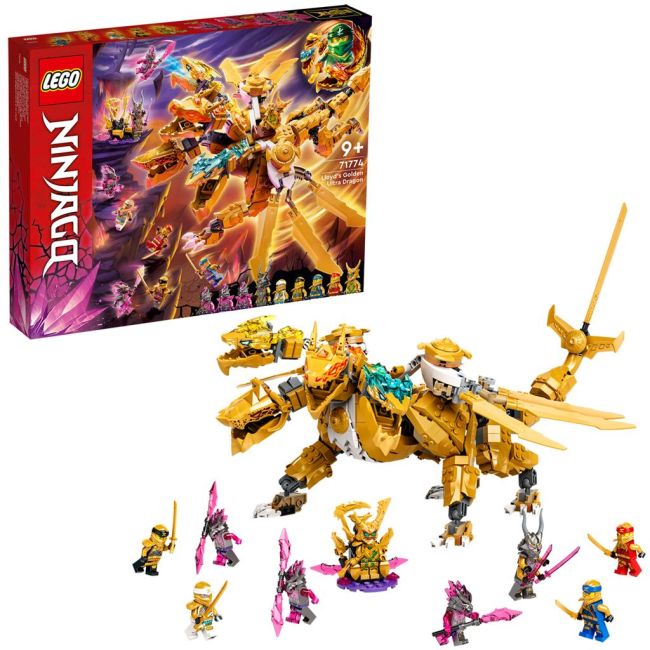 LEGO NINJAGO ULTRA DRAGONUL AURIU AL LUI LLOYD 71774 VIVLEGO71774