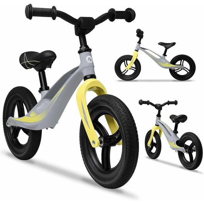 Lionelo - Bicicleta fara pedale, cu cadru din magneziu, Bart Tour, 12 \'\', Grey Stone BYNLOE-BART_TOUR_GREY_STONE