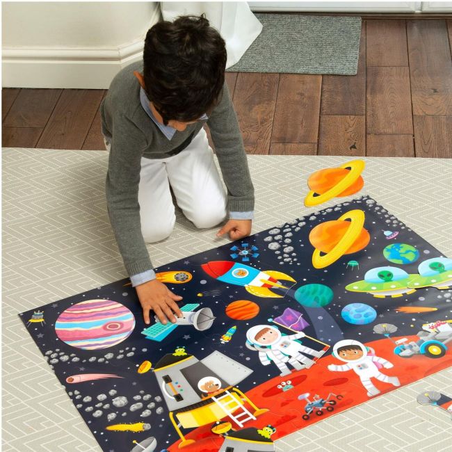 Puzzle de podea - spatiul cosmic (30 piese)