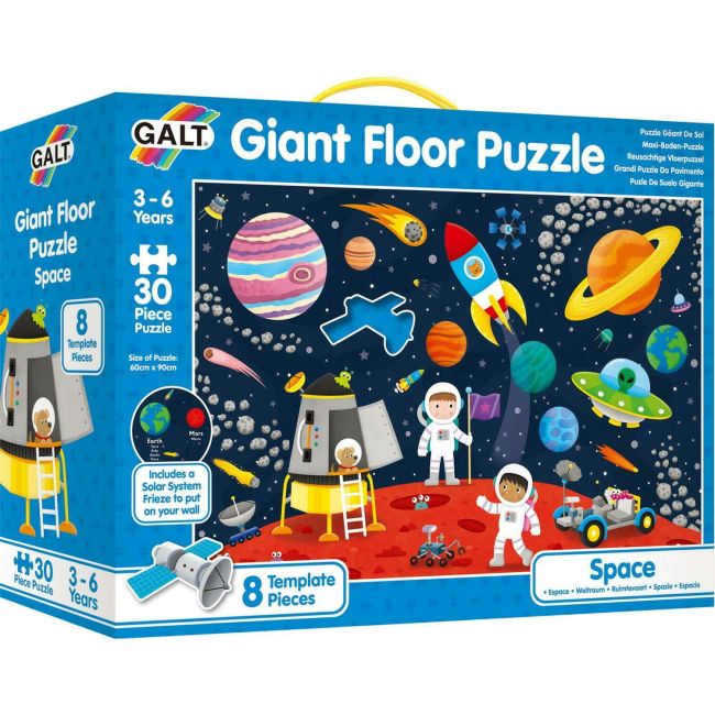 Puzzle de podea - spatiul cosmic (30 piese)