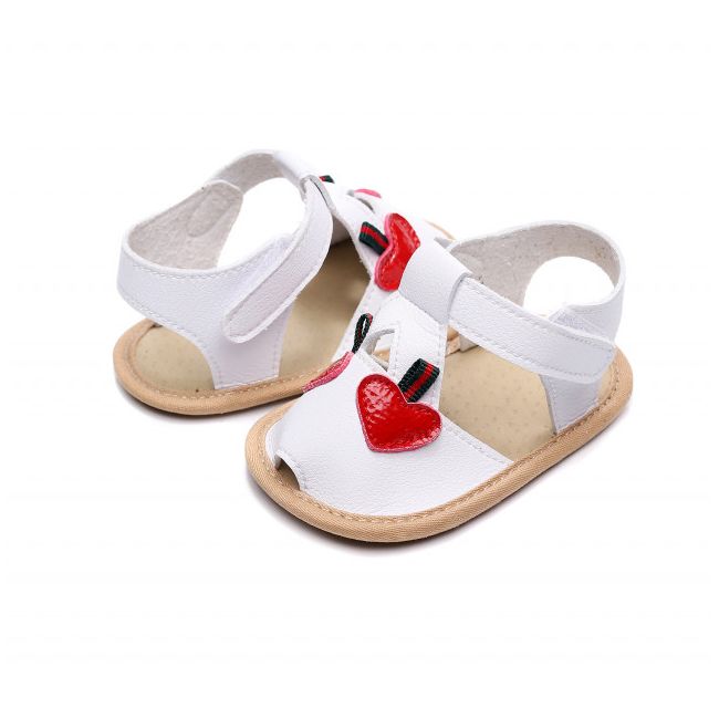Sandalute albe cu inimioare ADZH1233-1-sa3