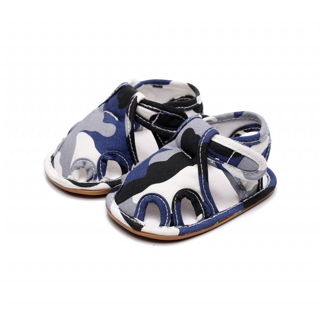 Sandalute pentru baietei - blue army (marime disponibila: 0-3 luni) mbzh0034-7-sa6.0-3 luni