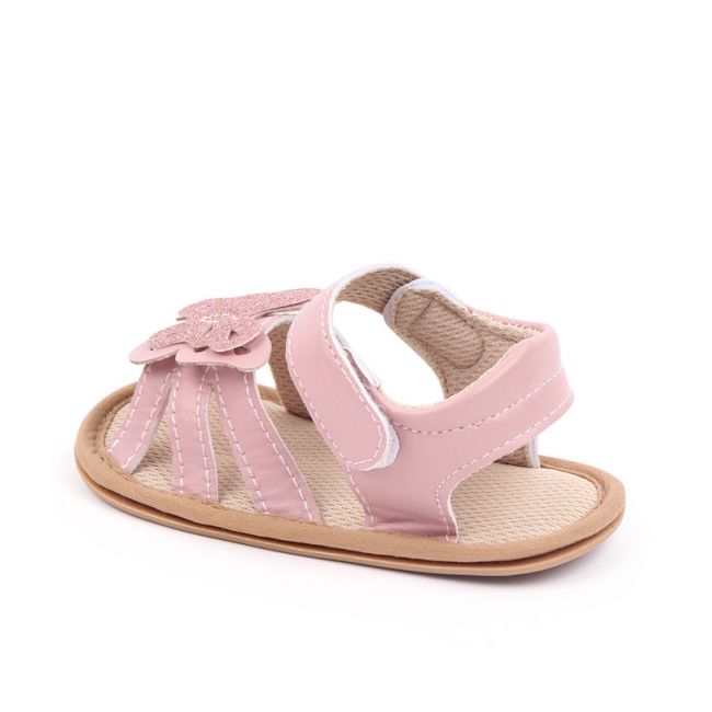 Sandalute roz cu fluturas (marime disponibila: 12-18 luni (marimea 21 incaltaminte)) mdd2783-1-sa6.12-18 luni (marimea 21 incaltaminte)