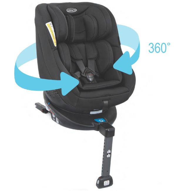 Scaun auto Rotativ 360 Graco Turn2Me Charcoal ERF5060624772092