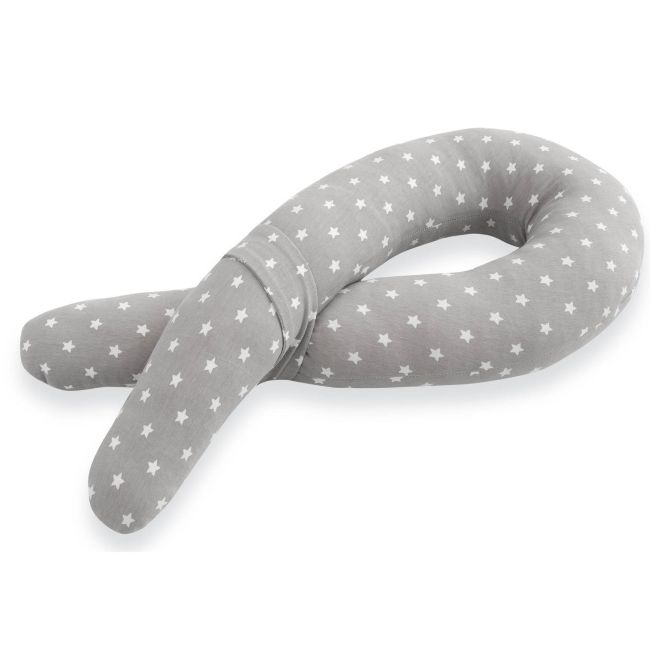 Perna pentru bebelusi Cuddly Nest Anthracite With White Stars BBXT040335