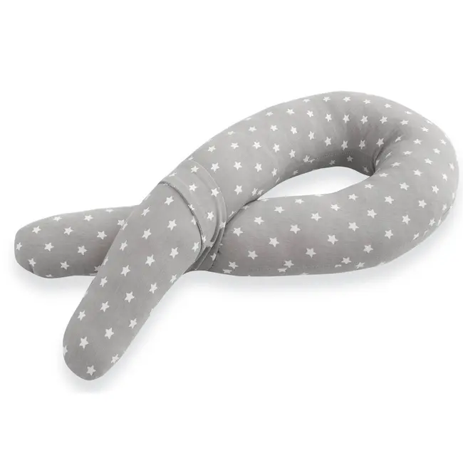 Perna pentru bebelusi Cuddly Nest Anthracite With White Stars BBXT040335