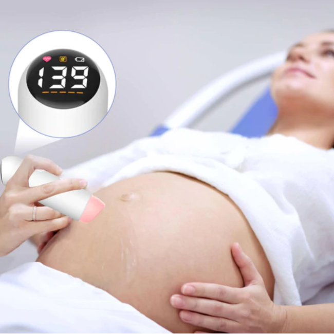 Dispozitiv Doppler, fetal smart, pentru a monitoriza bataile inimiii fatului DFRDPP01