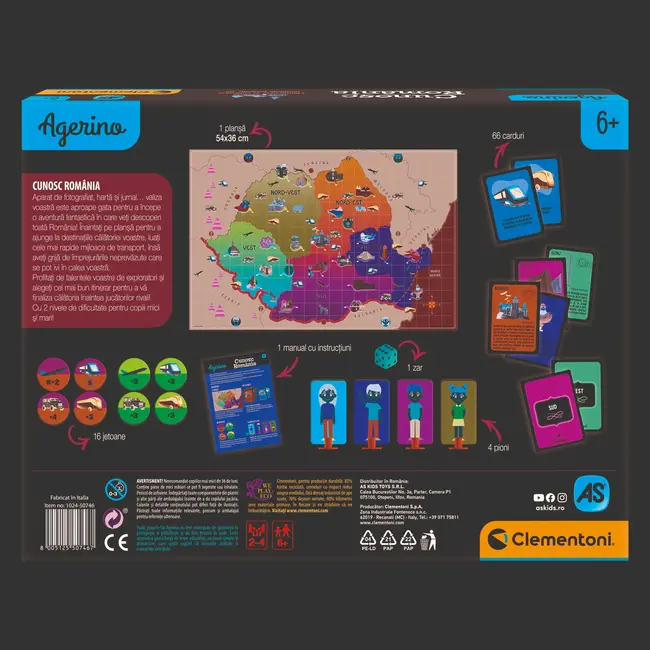 AGERINO DESCOPERIND ROMANIA IN LIMBA ROMANA VIV1024-50746