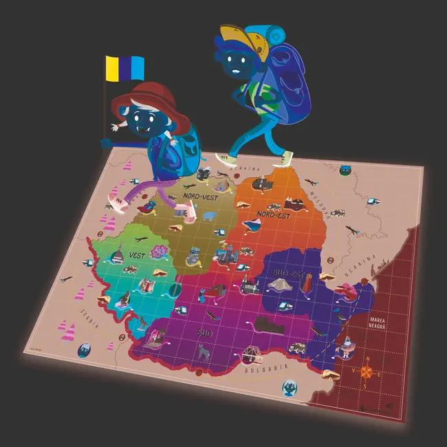 AGERINO DESCOPERIND ROMANIA IN LIMBA ROMANA VIV1024-50746