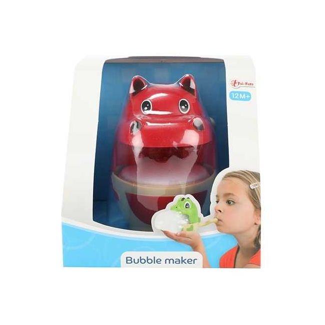 Aparat de facut baloane de sapun Little Stars Toi-Toys TT71684Z BBJTT71684Z_Rosu