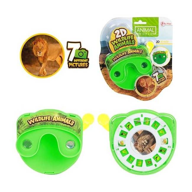 Aparat de vizualizat diapozitive Animale salbatice Toi-Toys TT35622A BBJTT35622A_Initiala