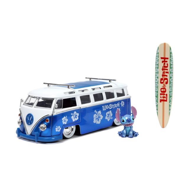 JADA AUTOBUZ METALIC SI FIGURINA STITCH SCARA 1:24 VIV253075000