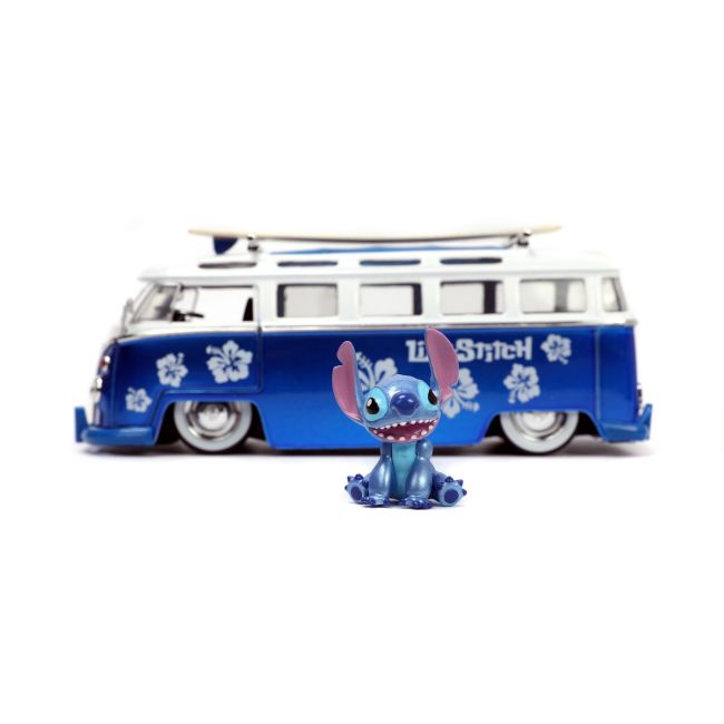 JADA AUTOBUZ METALIC SI FIGURINA STITCH SCARA 1:24 VIV253075000