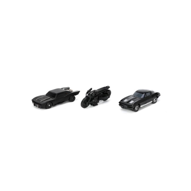 JADA SET 3 VEHICULE NANO BATMAN 4CM VIV253211003