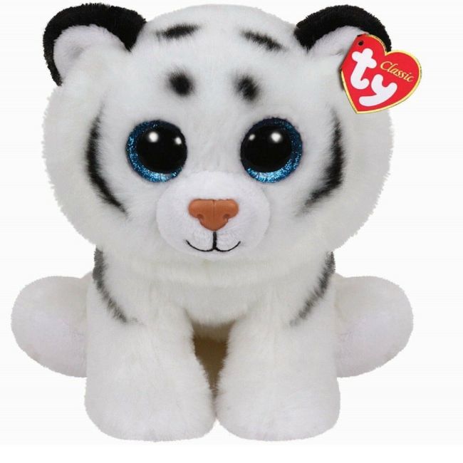 PLUS TY 24CM TIGRU TUNDRA ALB VIVTY90219