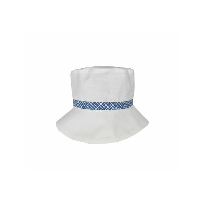 Palarie de soare pentru copii, KidsDecor, Havana Diamond, din bumbac, 50 cm (1-3 ani) KDEPAL50HD