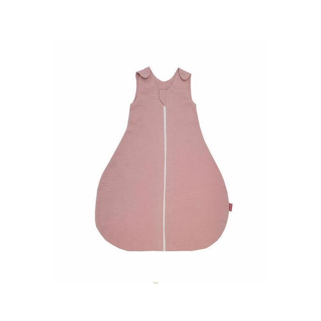 Sac de dormit copii 0.3 tog, din Muselina,  Blushing Pink, 110 cm, 0.3 tog - Vara KDESDM110BLP