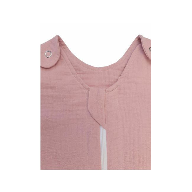 Sac de dormit copii 0.3 tog, din Muselina,  Blushing Pink, 110 cm, 0.3 tog - Vara KDESDM110BLP
