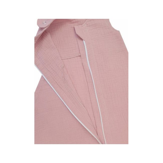 Sac de dormit copii 0.3 tog, din Muselina,  Blushing Pink, 110 cm, 0.3 tog - Vara KDESDM110BLP
