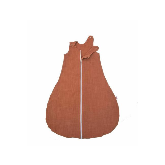 Sac de dormit copii 0.3 tog, din Muselina, Summer Toffee, 110 cm, 0.3 tog - Vara KDESDM110ST
