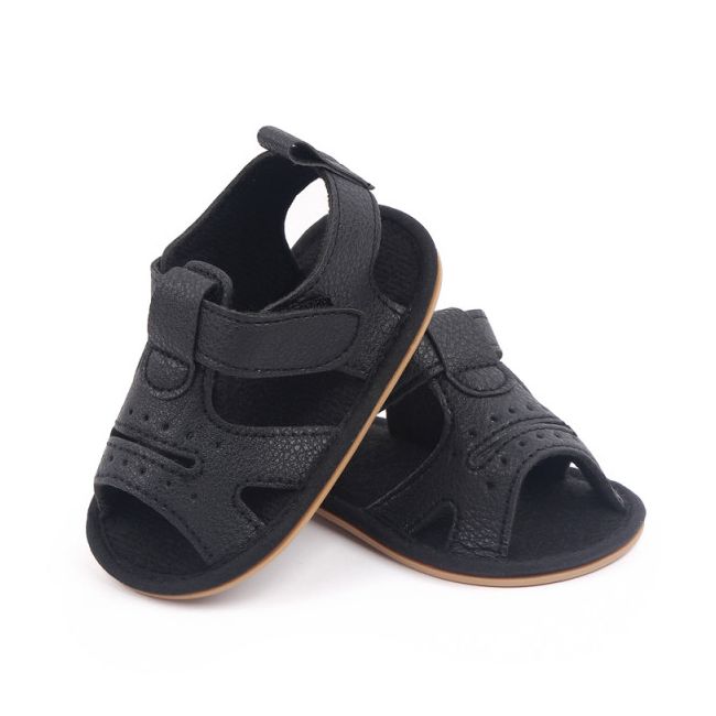 Sandale negre pentru baietei - kamy (marime disponibila: 3-6 luni (marimea 18 incaltaminte)) mdd2784-2-ac15.3-6 luni (marimea 18 incaltaminte)