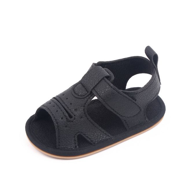 Sandale negre pentru baietei - kamy (marime disponibila: 3-6 luni (marimea 18 incaltaminte)) mdd2784-2-ac15.3-6 luni (marimea 18 incaltaminte)