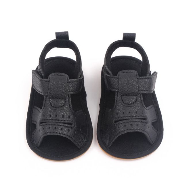 Sandale negre pentru baietei - kamy (marime disponibila: 3-6 luni (marimea 18 incaltaminte)) mdd2784-2-ac15.3-6 luni (marimea 18 incaltaminte)