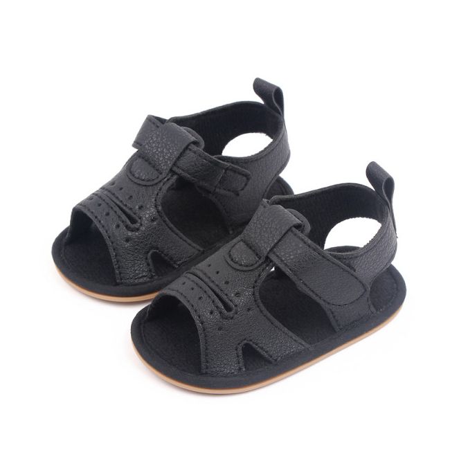 Sandale negre pentru baietei - kamy (marime disponibila: 3-6 luni (marimea 18 incaltaminte)) mdd2784-2-ac15.3-6 luni (marimea 18 incaltaminte)