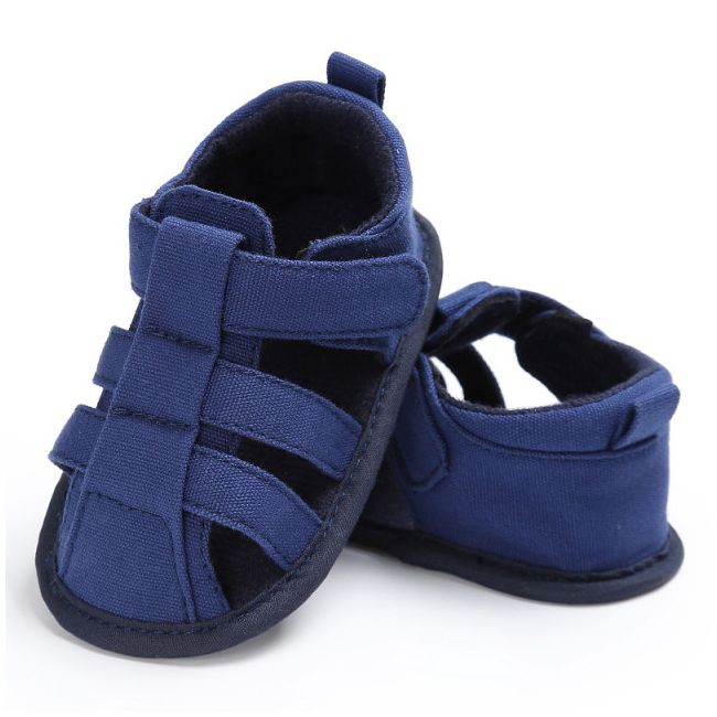 Sandalute bleumarine inchise in fata pentru baietei (marime disponibila: 3-6 luni (marimea 18 incaltaminte)) adc-331-5-ac9.3-6 luni (marimea 18 incaltaminte)