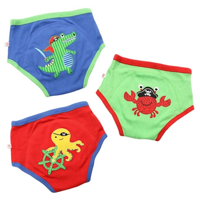 Set 3 Chilotei Antrenament, Zoocchini, Baiat, 2-3 ani, 100% Bumbac Organic, Pirates KRTZOO2231