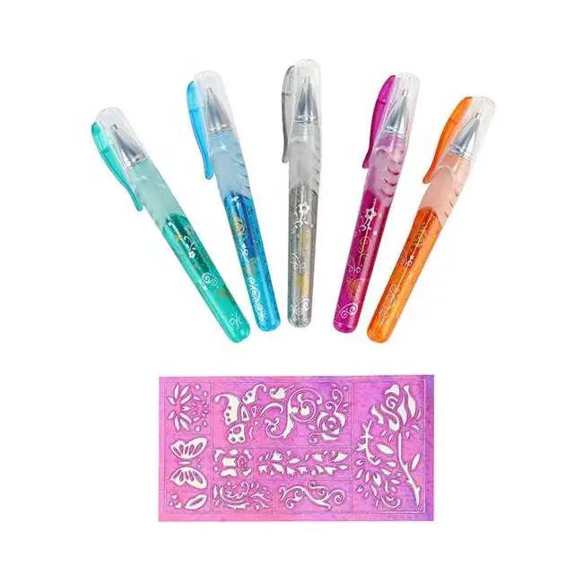 Set 5 pixuri cu gel pentru tatuaje Tattoo Toi-Toys TT45622A BBJTT45622A_Initiala