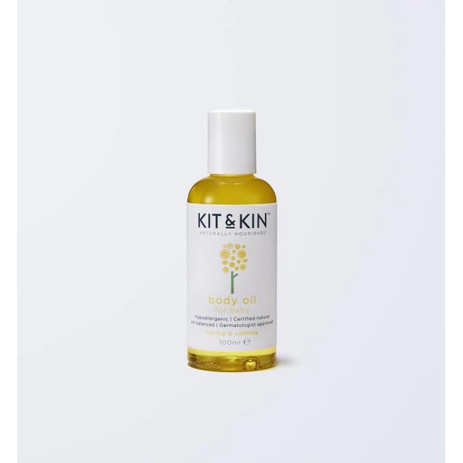 Ulei natural pentru masaj bebelusi kit&kin 100ml tnakkbabyoil
