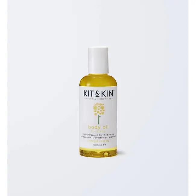 Ulei natural pentru masaj bebelusi kit&kin 100ml tnakkbabyoil
