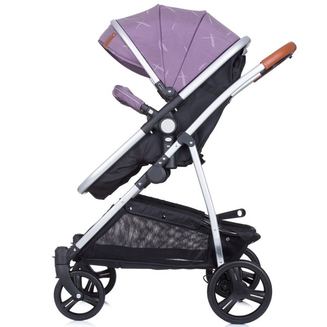 Carucior gemeni chipolino duo smart 2 in 1 anthracite lilac hubkbds02206al
