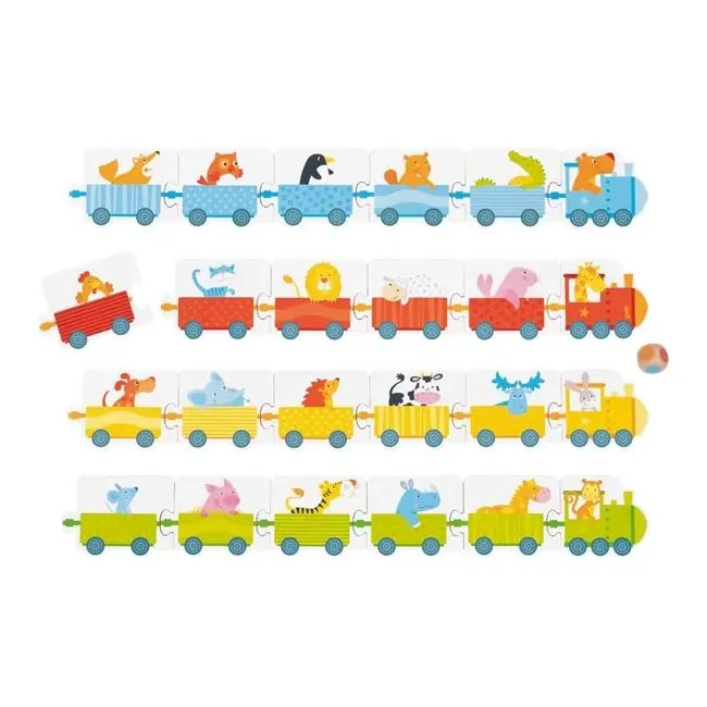 Joc de potrivire trenuletul animalelor - okegoki56759