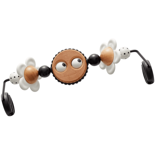 BabyBjorn - Bara de jucarii, Googly eyes Black/White– pentru balansoarele BabyBjorn BSAFE080511A
