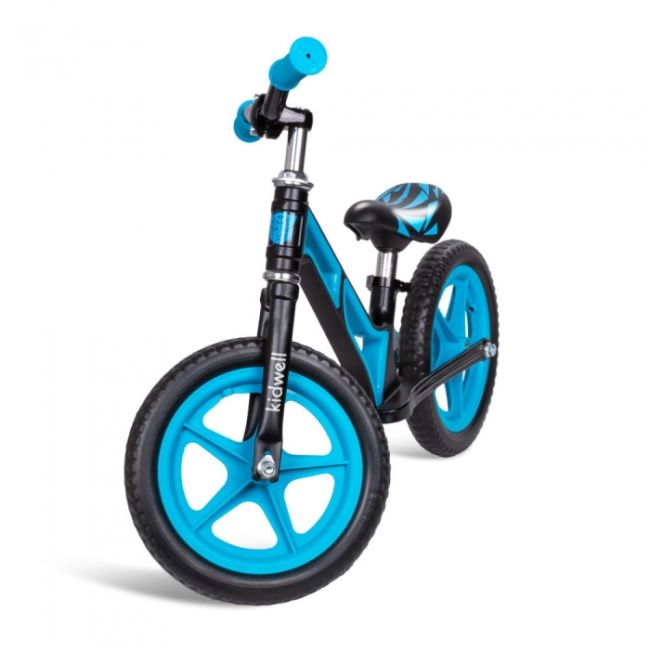 Bicicleta fara pedale cu cadru din magneziu kidwell comet - black blue edeedirobicom01a1