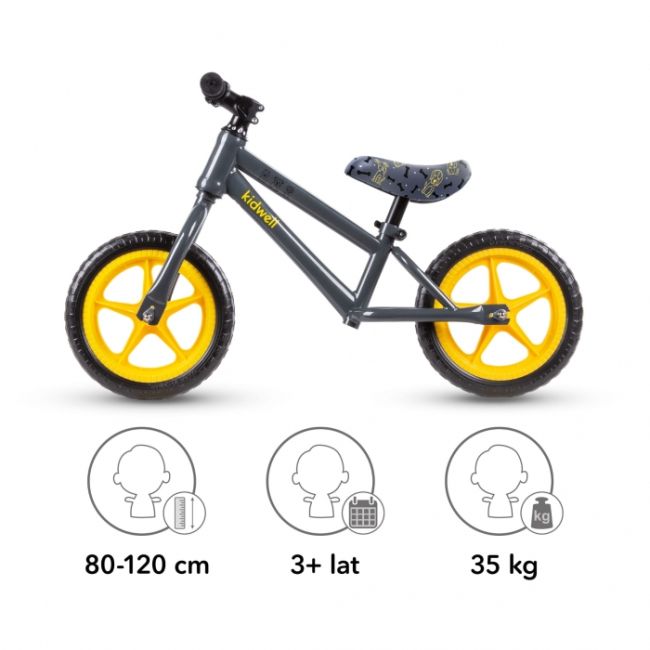 Bicicleta fara pedale cu roti din spuma eva kidwell mundo - dogs edeedirobimun01a2