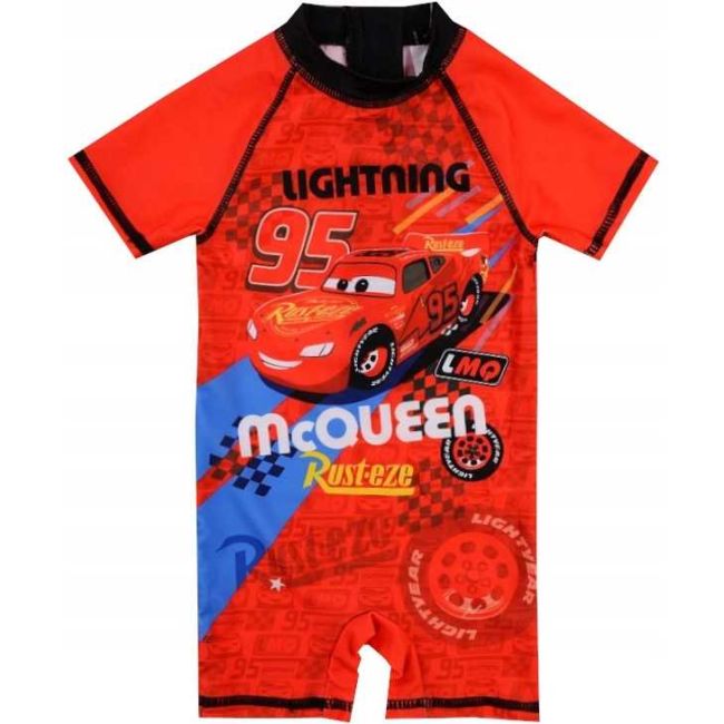 Costum de baie UV cu maneci scurte si fermoar Cars EPLUSM EPMDISC5244A532 BBJEPMDISC5244A532_Rosu_110/116