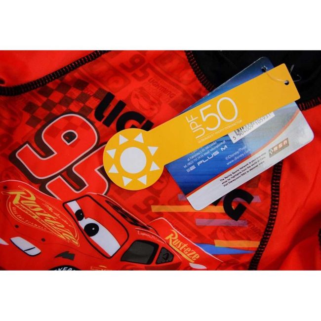 Costum de baie UV cu maneci scurte si fermoar Cars EPLUSM EPMDISC5244A532 BBJEPMDISC5244A532_Rosu_86/92