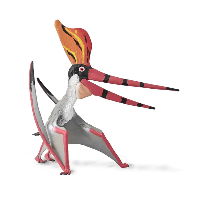 Figurina pictata manual dinozaur pteranodon sternbergi cu mandibula mobila - okecol88943xl